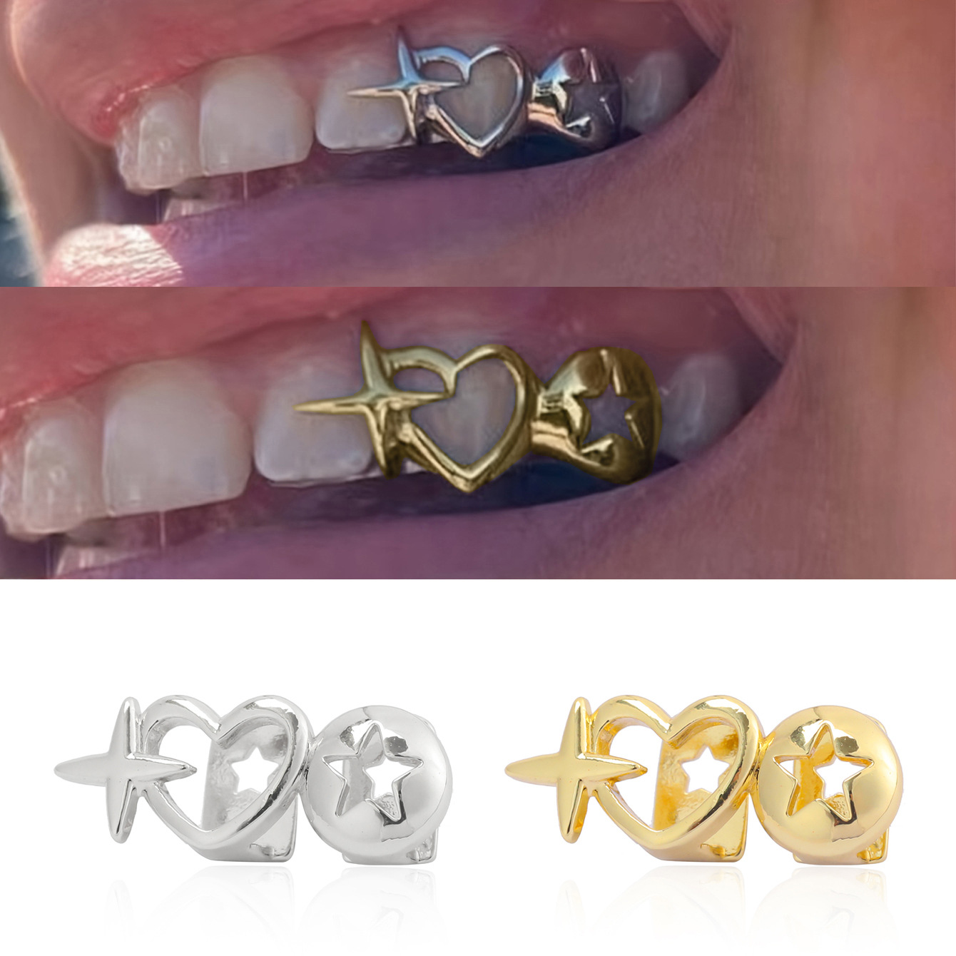 Punk Hip Hop Hollow Heart Teet - Men Accessories H&M reseña y precio