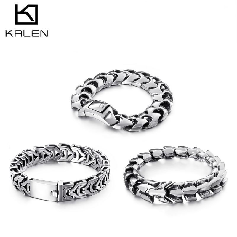 KALEN High Polished Arrow Shap - Men Accessories Bd reseña y precio