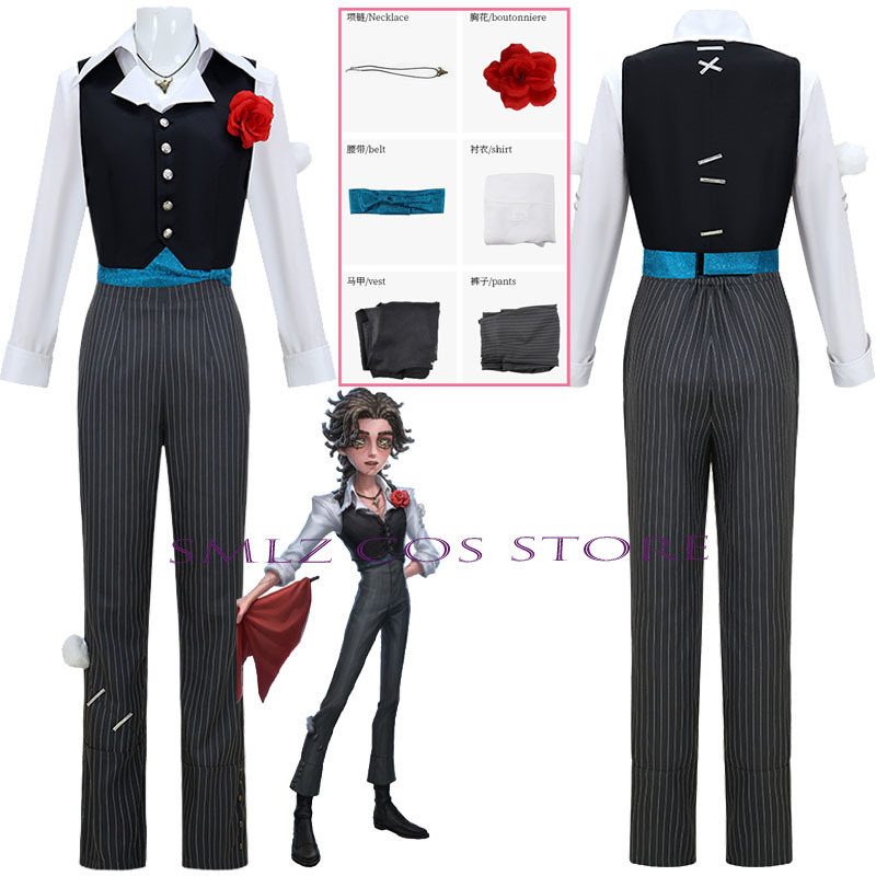 Game Identity V Matador Cospla - Men'S Accessories With Suits reseña y precio