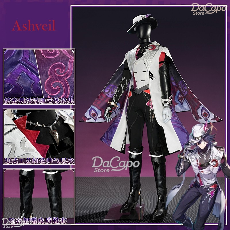 Hsr Honkai Star Rail Ashveil C - Men'S Accessories With Suits reseña y precio
