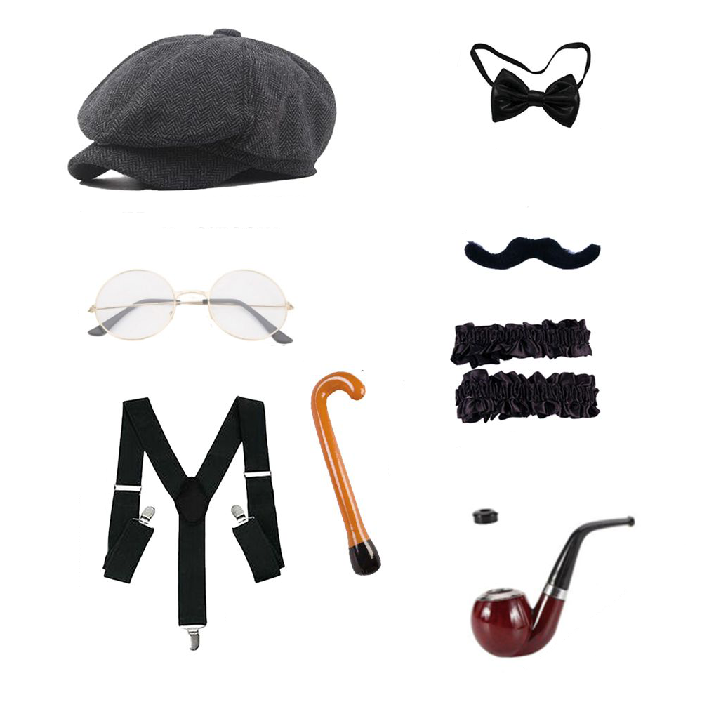 PESENAR Old Man Costume Access - Men'S Accessories In The 1920S reseña y precio